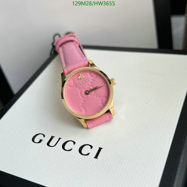 Watch-4A Quality-Gucci, Code: HW3655,$: 129USD