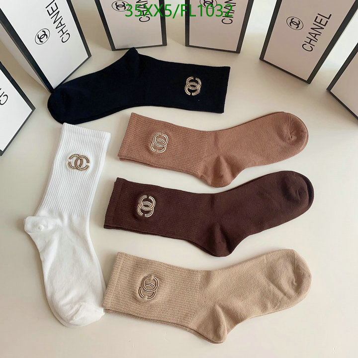 Sock-Chanel,Code: FL1031,$: 35USD