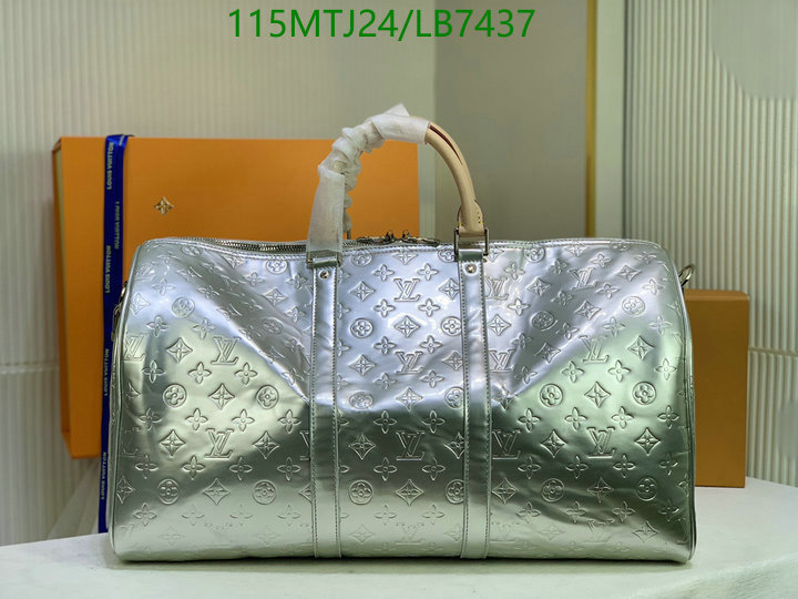 LV Bags-(4A)-Keepall BandouliRe 45-50-,Code: LB7437,$: 115USD