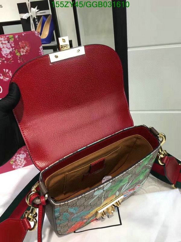 Gucci Bag-(Mirror)-Padlock,Code: GGB031610,$: 155USD