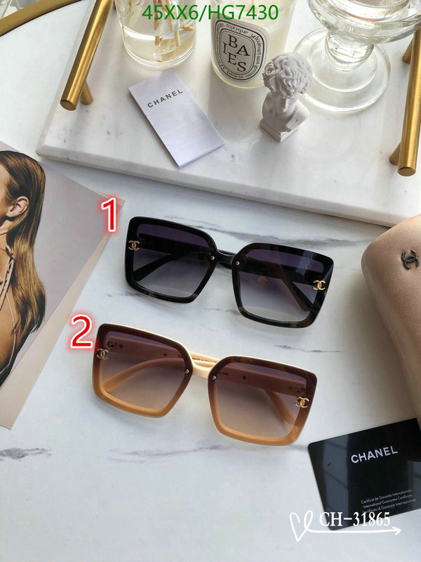 Glasses-Chanel,Code: HG7430,$: 45USD