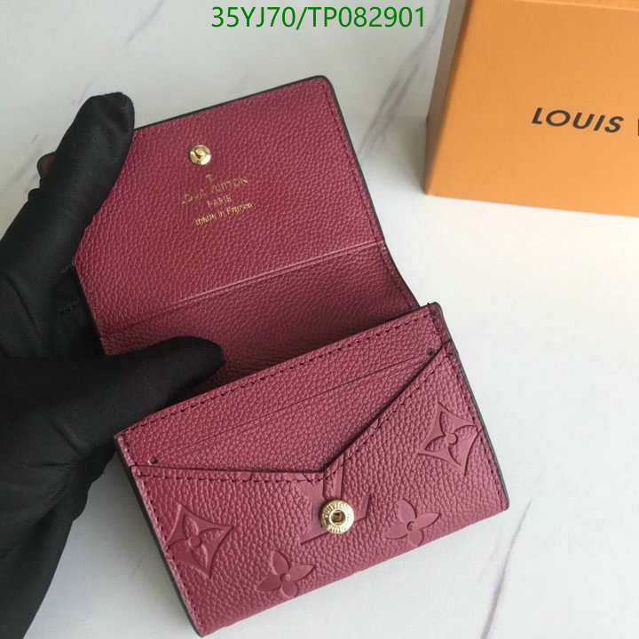 LV Bags-(4A)-Wallet-,Code: TP082901,$: 35USD