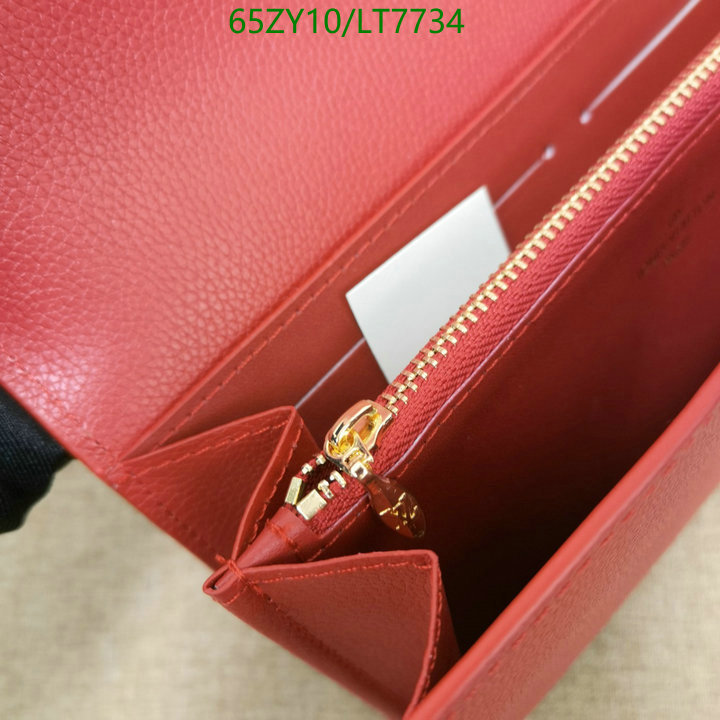 LV Bags-(4A)-Wallet-,Code: LT7734,$: 65USD