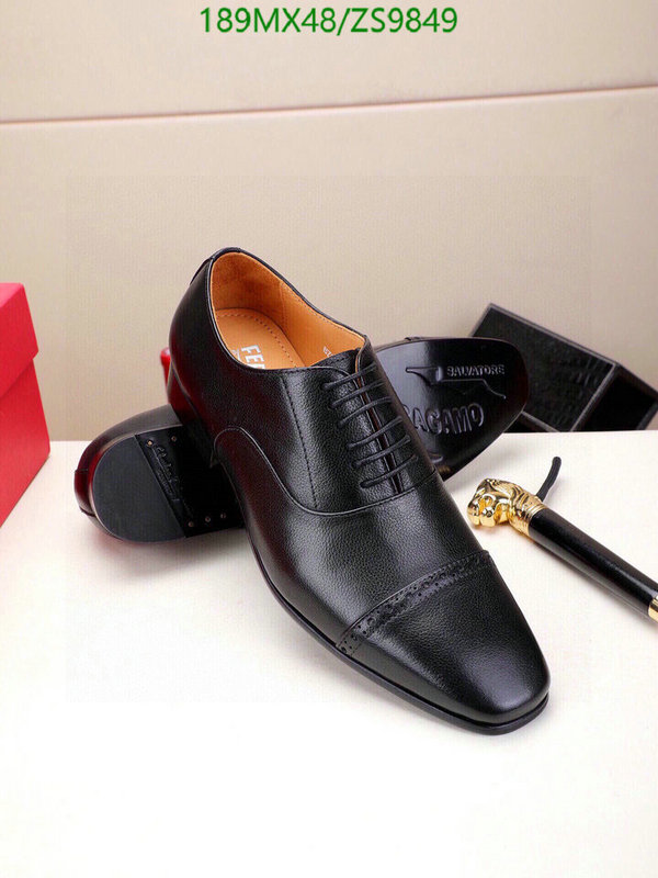 Men shoes-Ferragamo, Code: ZS9849,$: 189USD