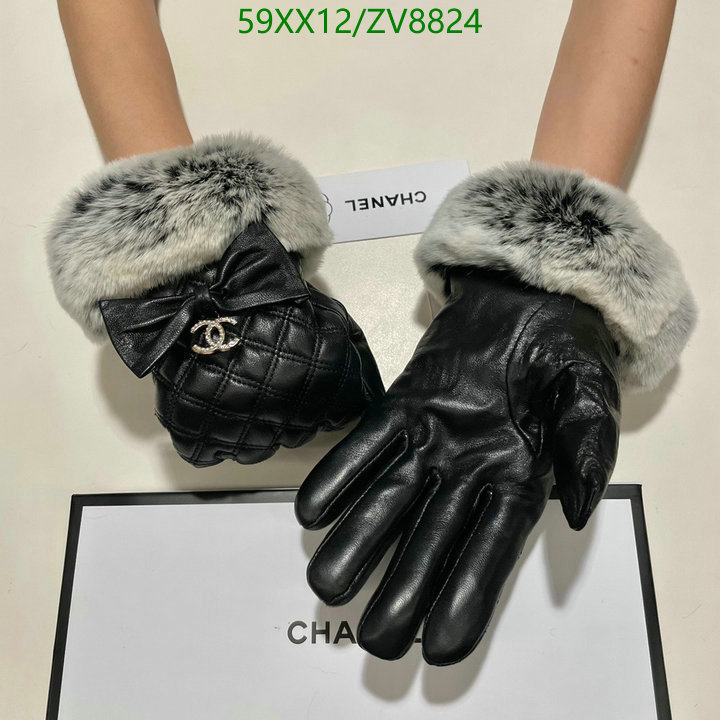 Gloves-Chanel, Code: ZV8824,$: 59USD