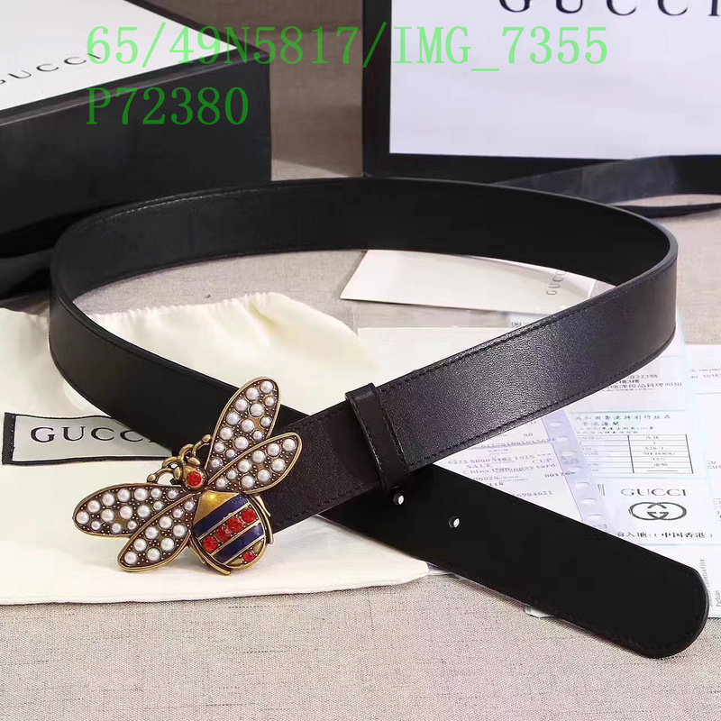 Belts-Gucci, Code： GGP122645,$: 65USD