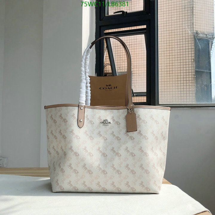 Coach Bag-(4A)-Tote-,Code: LB6381,$: 75USD