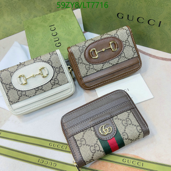 Gucci Bag-(4A)-Wallet-,Code: LT7716,$: 59USD