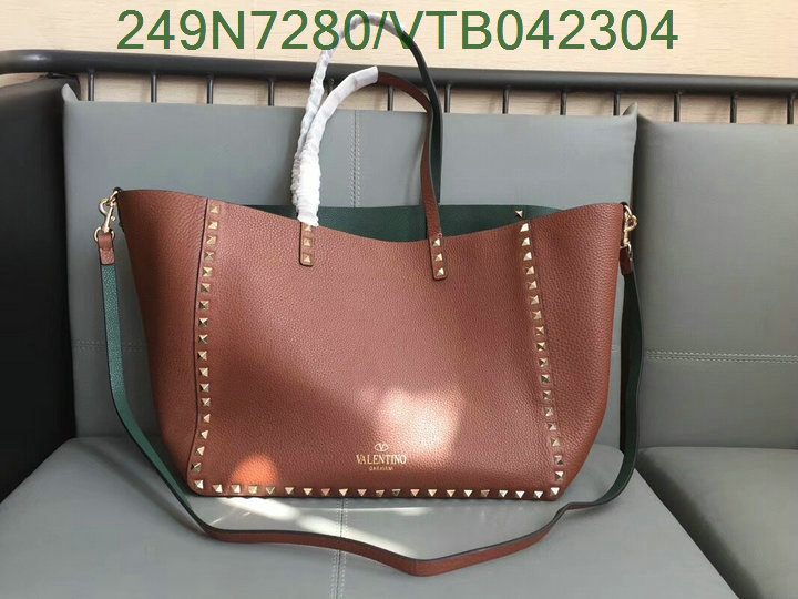 Valentino Bag-(Mirror)-Handbag-,Code: VTB042304,$:249USD