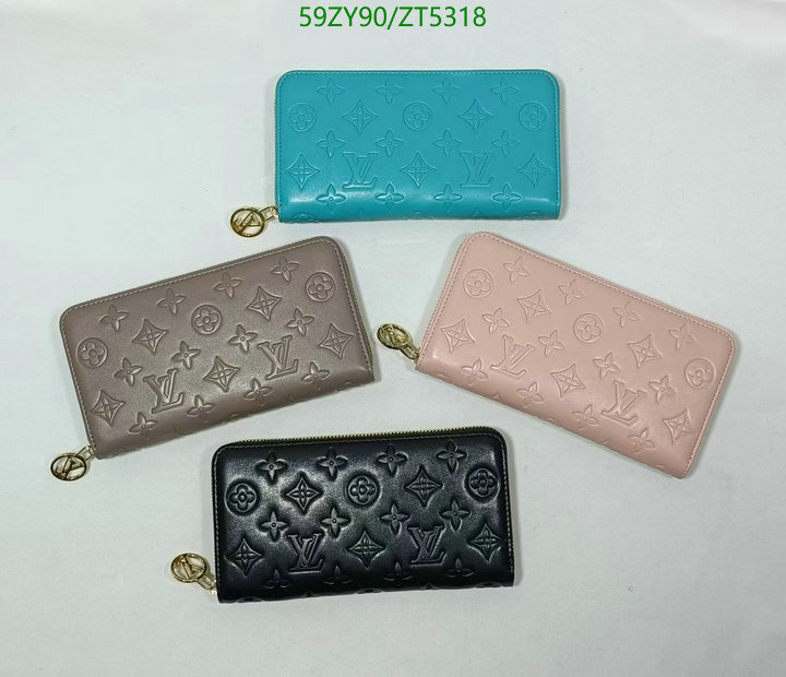 LV Bags-(4A)-Wallet-,Code: ZT5318,$: 59USD