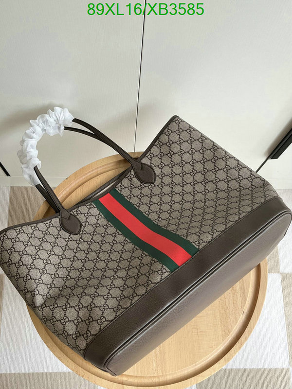 Gucci Bag-(4A)-Handbag-,Code: XB3585,$: 89USD