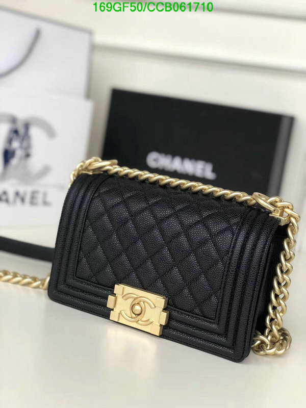 Chanel Bags -(Mirror)-Le Boy,Code: CCB061710,$: 169USD