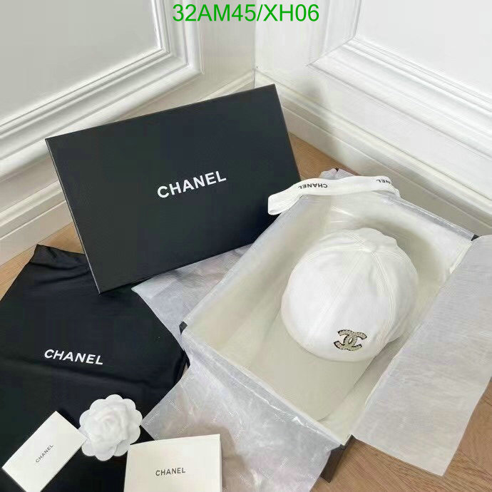 Cap -(Hat)-Chanel, Code: XH06,$: 32USD