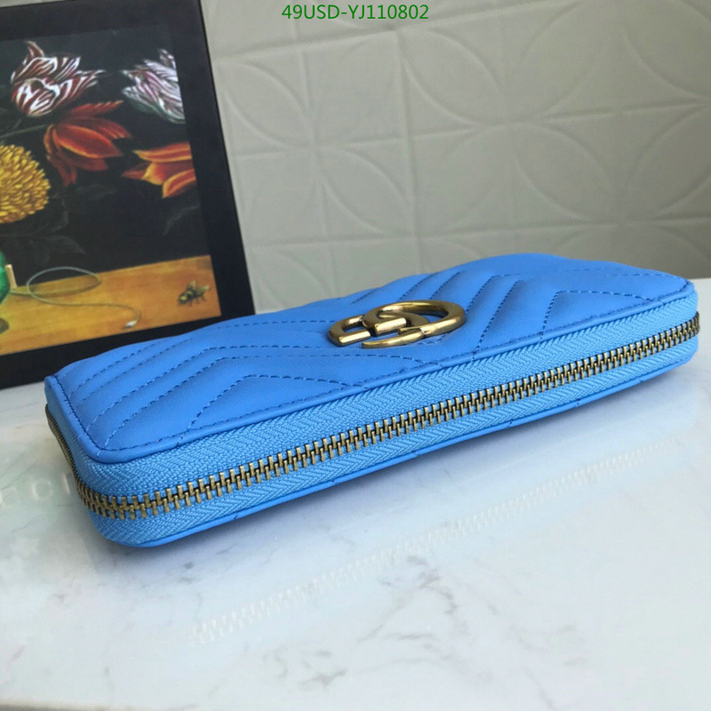 Gucci Bag-(4A)-Wallet-,Code: YJ110802,$:49USD