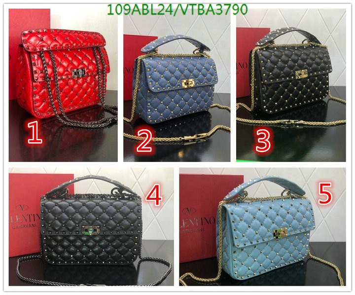 Valentino Bag-(4A)-Rockstud Spike-,Code: VTBA3790,$: 109USD