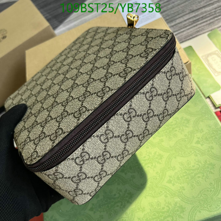 Gucci Bag-(Mirror)-Makeup bag-,Code: YB7358,$: 109USD