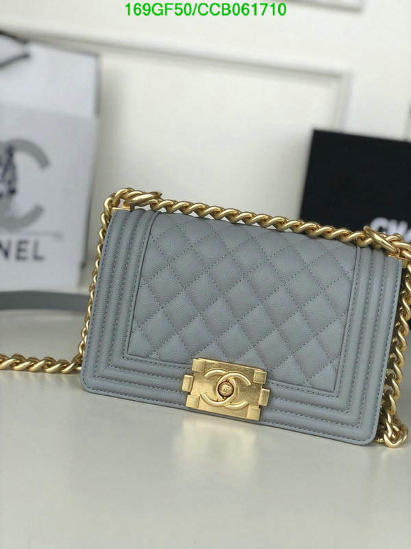 Chanel Bags -(Mirror)-Le Boy,Code: CCB061710,$: 169USD