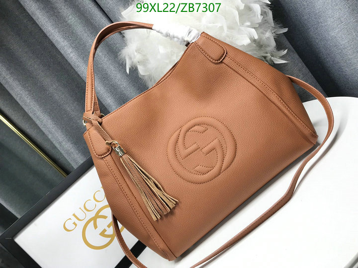 Gucci Bag-(4A)-Handbag-,Code: ZB7307,$: 99USD