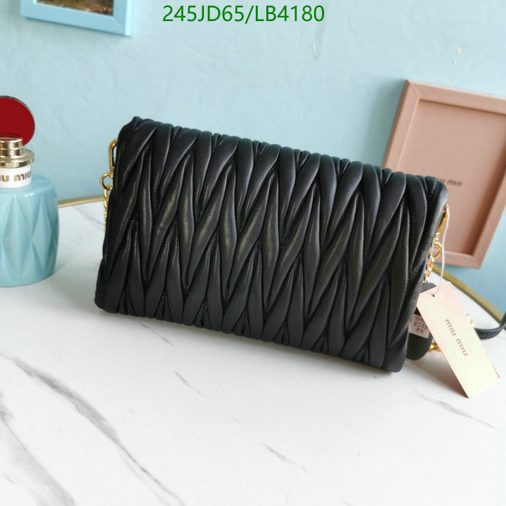 Miu Miu Bag-(Mirror)-Diagonal-,Code: LB4180,$: 245USD