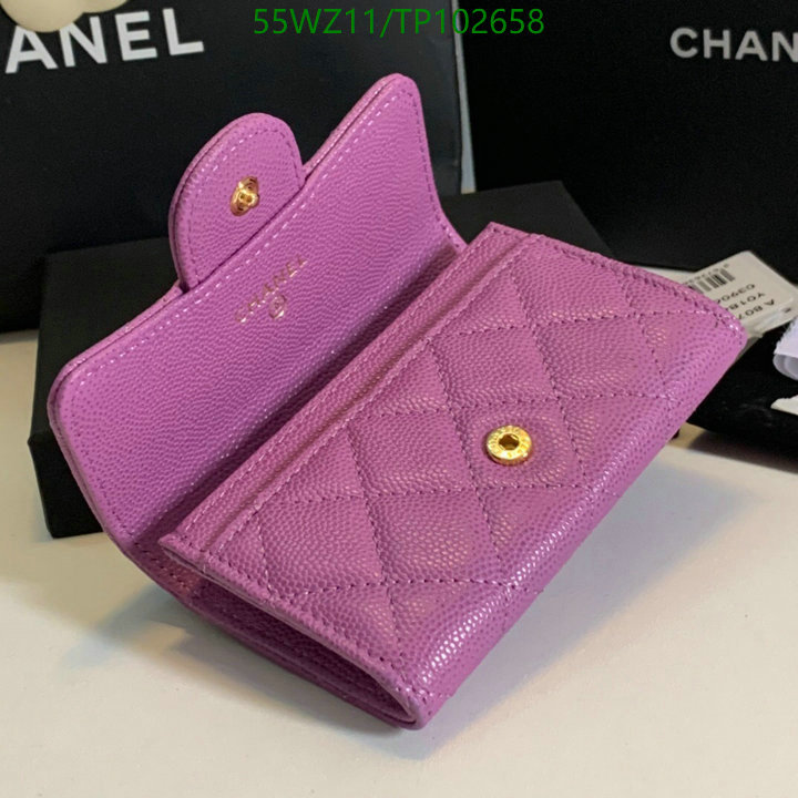 Chanel Bags ( 4A )-Wallet-,Code: TP102658,$: 55USD