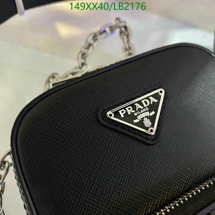 Prada Bag-(Mirror)-Diagonal-,Code: LB2176,$: 149USD