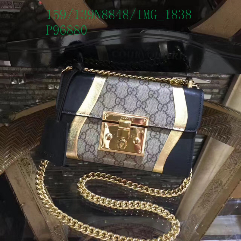 Gucci Bag-(Mirror)-Padlock,Code: GGB112751,$: 159USD