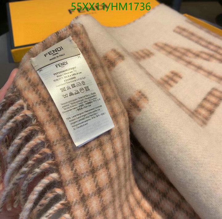 Scarf-Fendi, Code: HM1736,$: 55USD