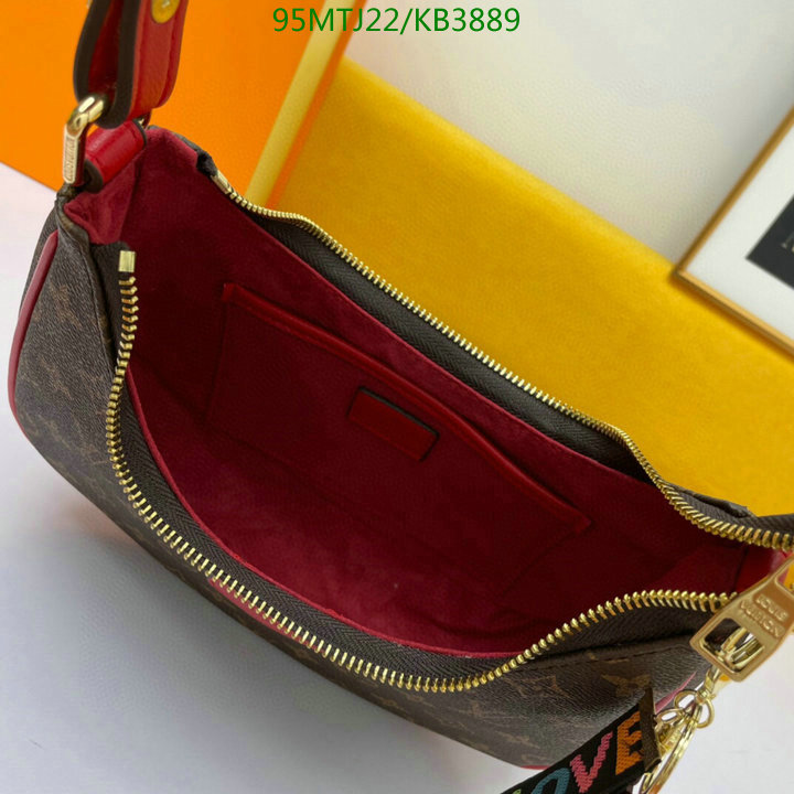 LV Bags-(4A)-Pochette MTis Bag-Twist-,Code: KB3889,$: 95USD