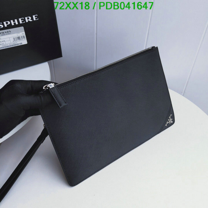 Prada Bag-(Mirror)-Clutch-,Code: PDB041647,$: 72USD