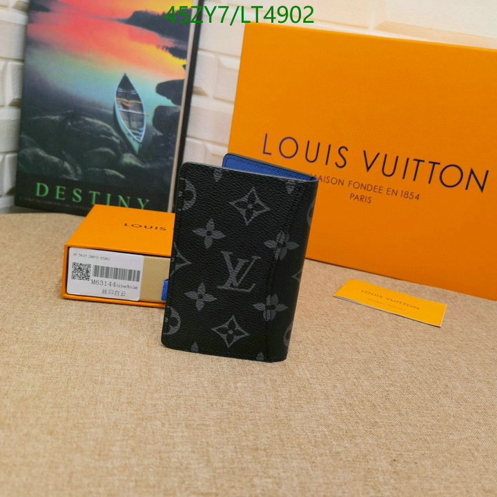 LV Bags-(4A)-Wallet-,Code: LT4902,$: 45USD
