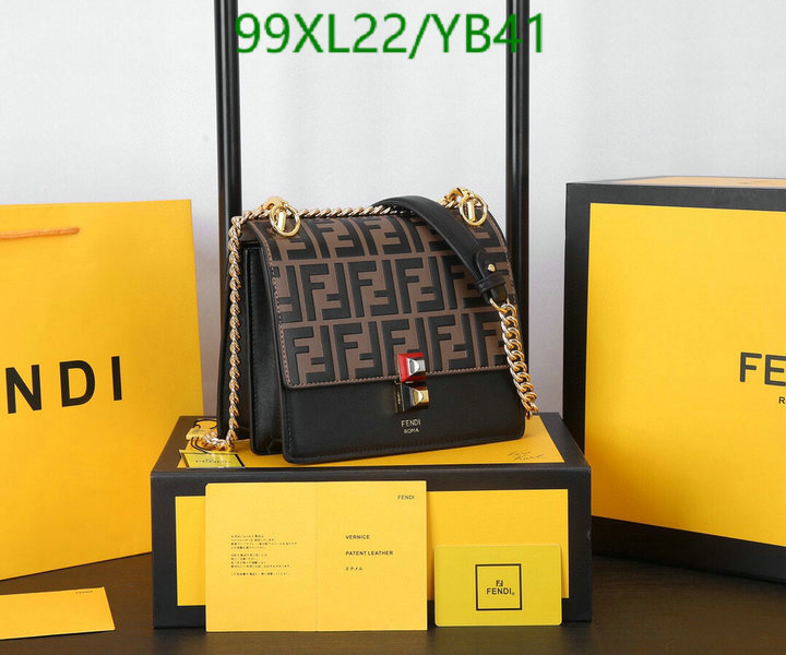 Fendi Bag-(4A)-Diagonal-,Code: YB41,$: 99USD