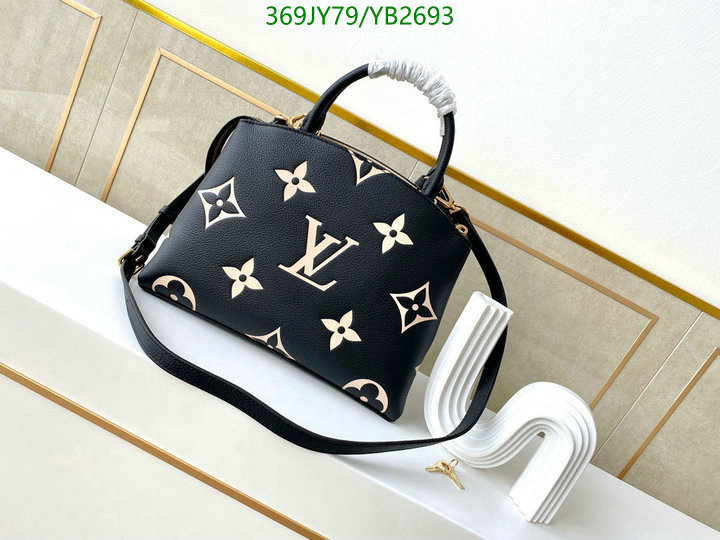 LV Bags-(Mirror)-Handbag-,Code: YB2693,$: 369USD