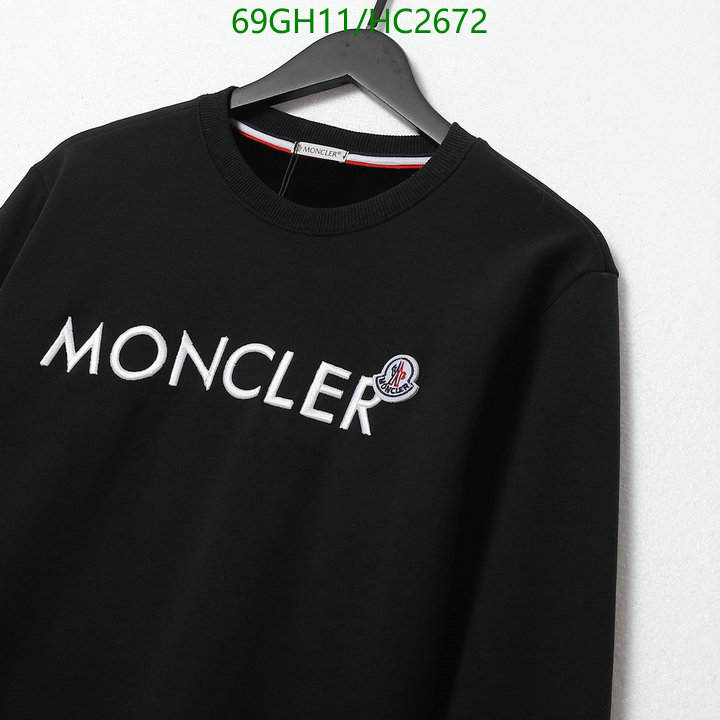 Clothing-Moncler, Code: HC2672,$: 69USD