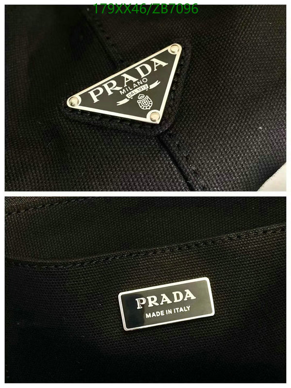 Prada Bag-(Mirror)-Handbag-,Code: ZB7096,$: 179USD