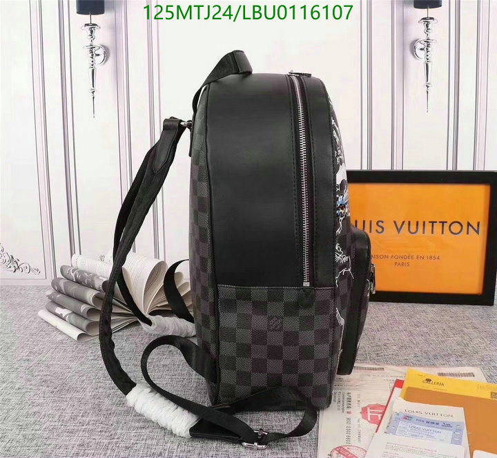 LV Bags-(4A)-Backpack-,Code: LBU0116107,$: 125USD