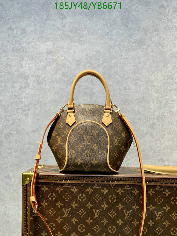 LV Bags-(Mirror)-Handbag-,Code: YB6671,$: 185USD