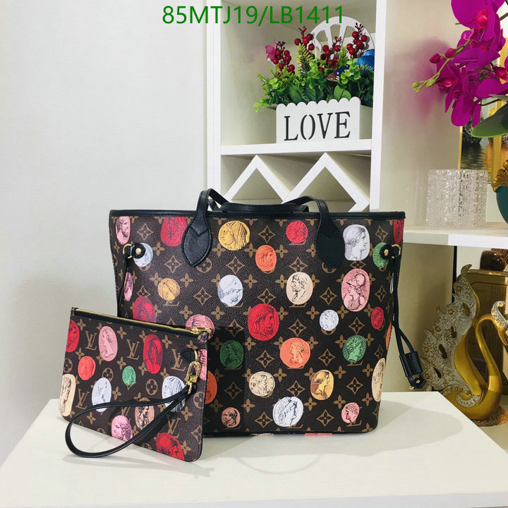 LV Bags-(4A)-Neverfull-,Code: LB1411,$: 85USD