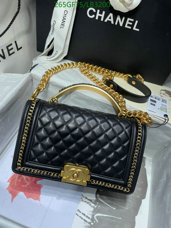 Chanel Bags -(Mirror)-Le Boy,Code: LB3200,$: 265USD