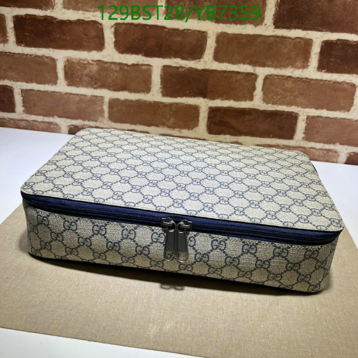Gucci Bag-(Mirror)-Makeup bag-,Code: YB7359,$: 129USD
