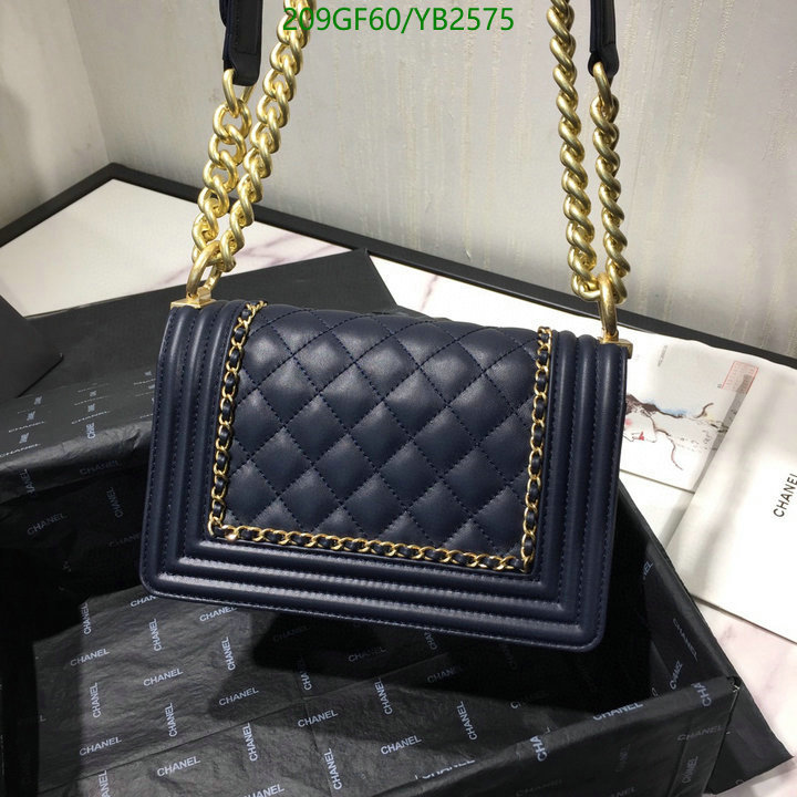 Chanel Bags -(Mirror)-Le Boy,Code: YB2575,$: 209USD