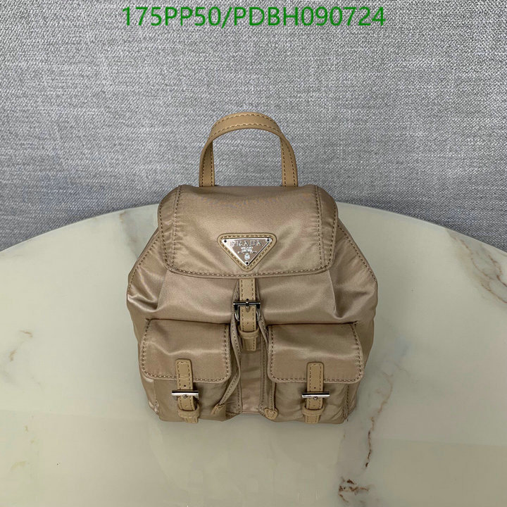 Prada Bag-(Mirror)-Backpack-,Code:PDBH090724,$:175USD