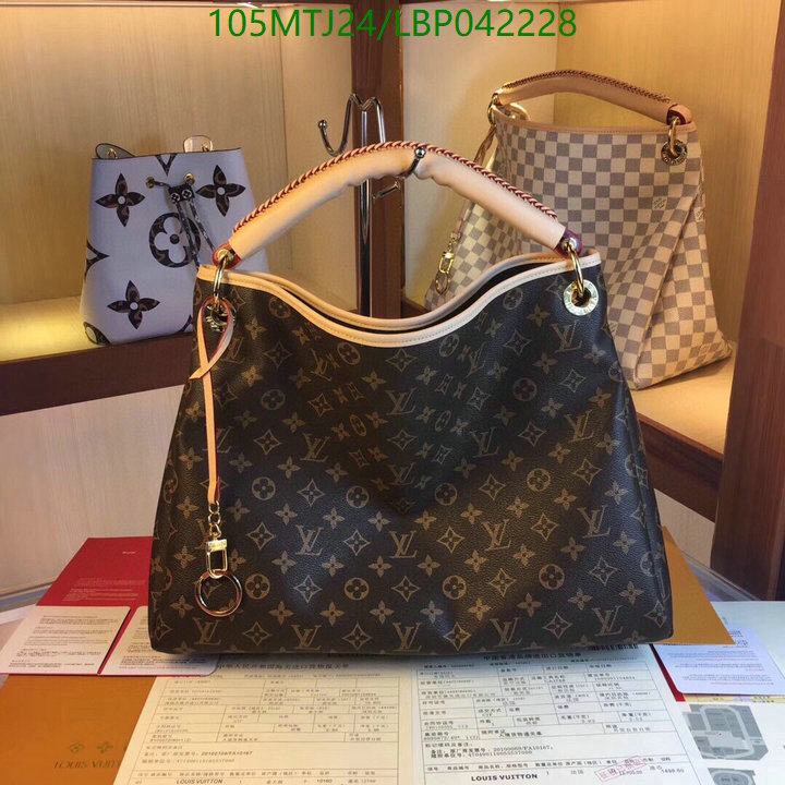 LV Bags-(4A)-Handbag Collection-,Code: LBP042228,$: 105USD