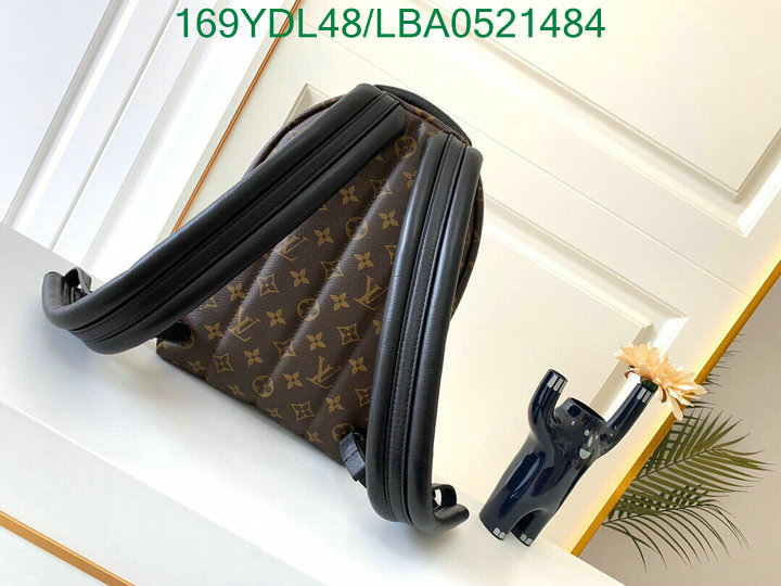 LV Bags-(Mirror)-Backpack-,Code:LBA0521484,$: 169USD