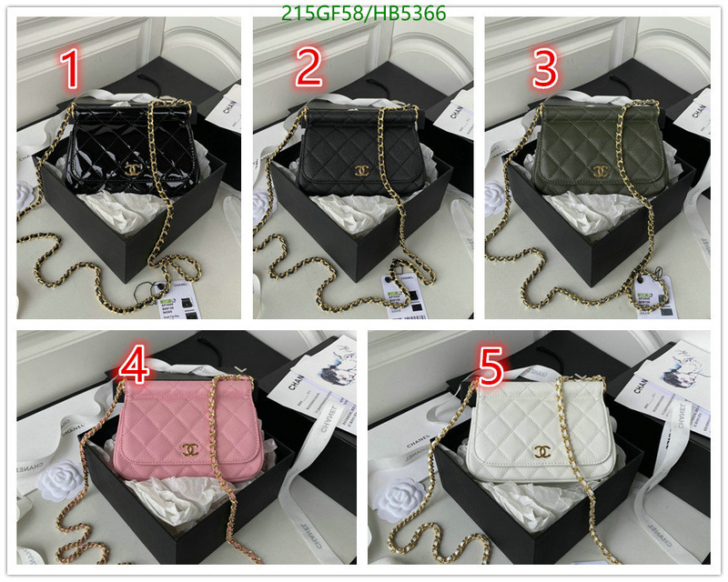 Chanel Bags -(Mirror)-Diagonal-,Code: HB5366,$: 215USD