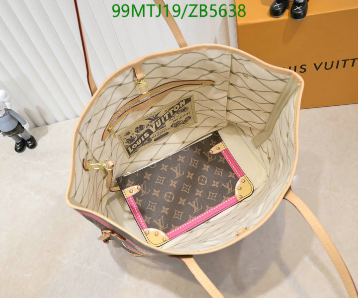 LV Bags-(4A)-Neverfull-,Code: ZB5638,$: 99USD