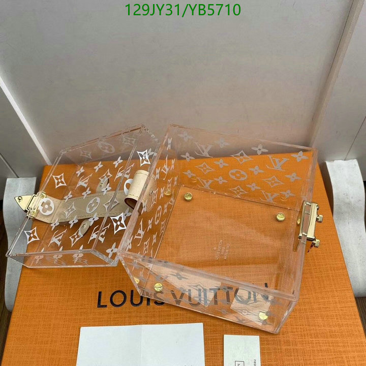LV Bags-(Mirror)-Petite Malle-,Code: YB5710,$: 129USD