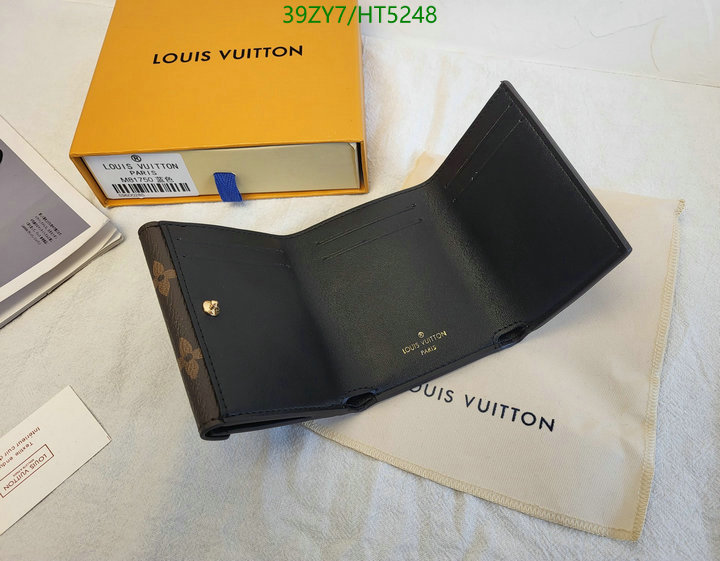 LV Bags-(4A)-Wallet-,Code: HT5248,$: 39USD