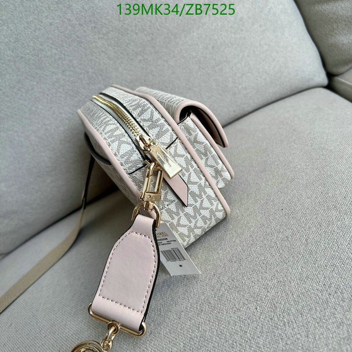 Michael Kors Bag-(Mirror)-Diagonal-,Code: ZB7525,$: 139USD