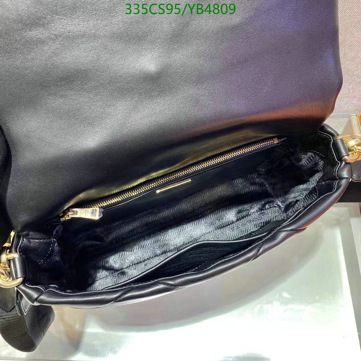 Prada Bag-(Mirror)-Diagonal-,Code: YB4809,$: 335USD
