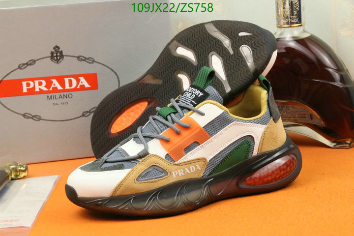 Men shoes-Prada, Code: ZS758,$: 109USD